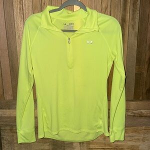 Under Armour Neon Yellow Long Sleeve Top